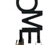 Llavero pared con 3 ganchos metal negro 2 opciones