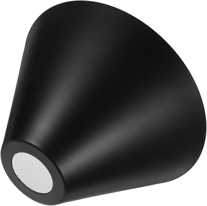 Pantalla lámpara colgante hierro negro minimalista