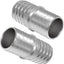 2 Adaptadores púas manguera radiador 1-1/2" aluminio