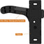Kit pestillo puerta mosquitero metal izquierdo para cámper