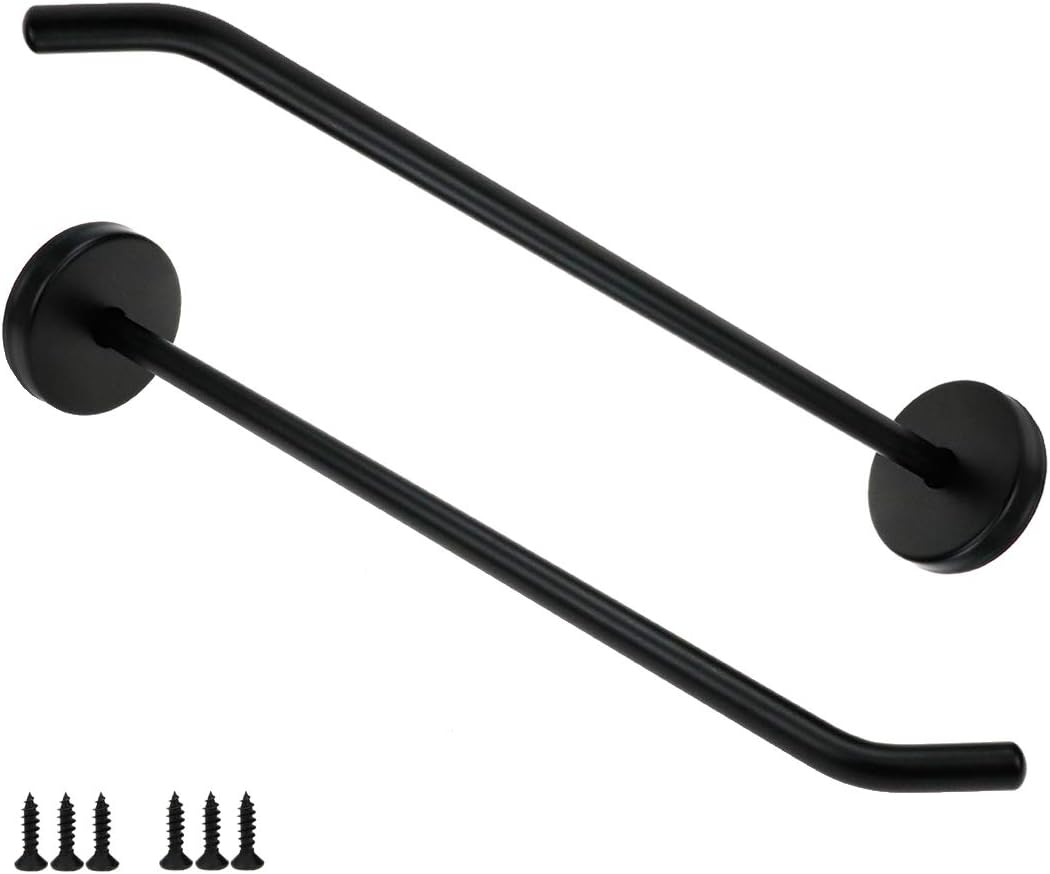 Gancho acero inox 8" set 2 percha resistente dormitorio