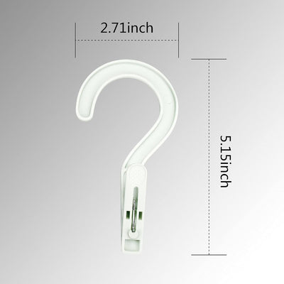 Ganchos para ropa sucia botas clips baño viaje 12uds