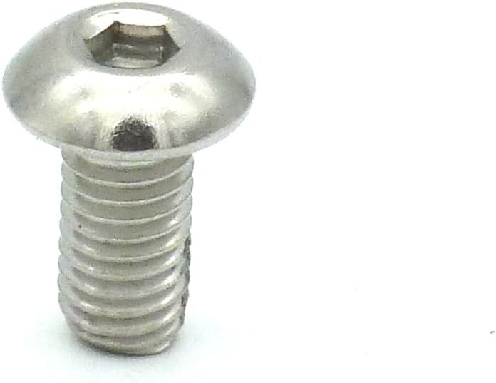 Tornillos hex M5 acero inox 50uds