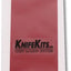 Espaciador mango cuchillo rojo 3x12x0.060pulg