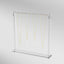 Soporte acrílico organiz. joyas transparente