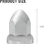 60 Cubiertas Tuercas Llanta 1.299" Cromadas 2.5"