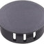 Sello nailon gris con agujero 1-3/4 pulg set 4 color negro