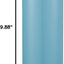 Taza acero inox 20oz color azul claro