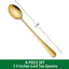 Juego 8 Cucharas Té Helado Acero Inox Mango Largo