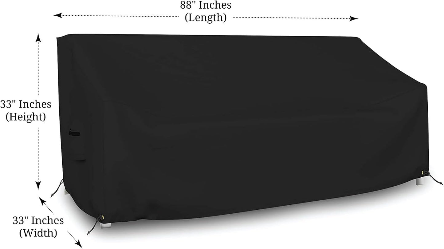 Funda sofá biplaza exterior 12oz impermeable UV resistente