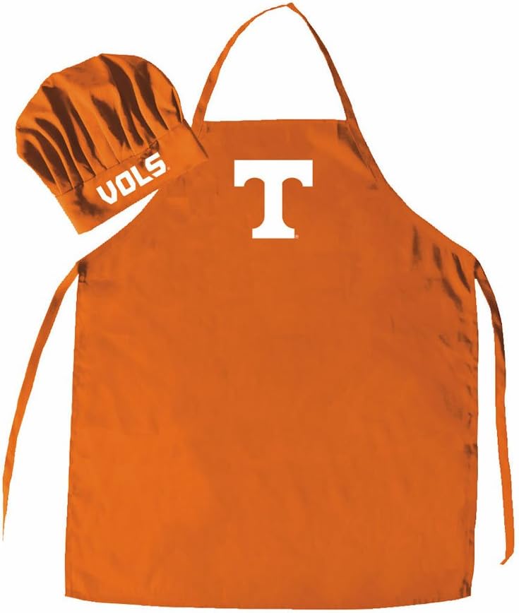Sombrero chef hombre delantal logotipo Tennessee Volunteers