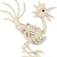 Decoración Halloween gallo esqueleto 12pulg