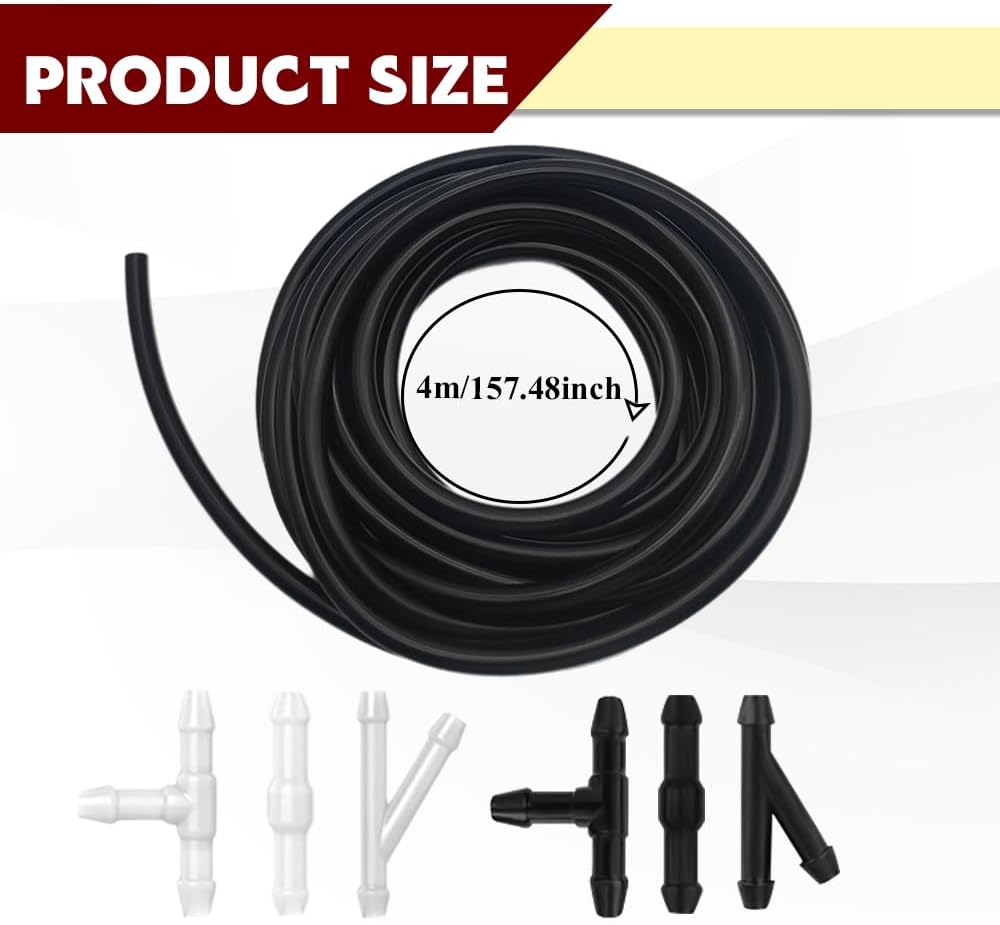 Kit manguera limpiaparabrisas 13pulg 12 conectores