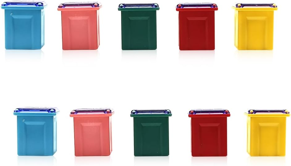 Kit fusibles cuadrados perfil bajo 20-60A para auto SUV RV