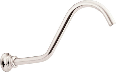 Tubo níquel cepillado brazo regadera 14pulg S113NL