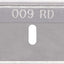 Cuchillas acero inox para cortadores caja 100 pzas