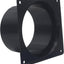 Brida conducto 5pulg ABS para secadora baño ventilador cocina