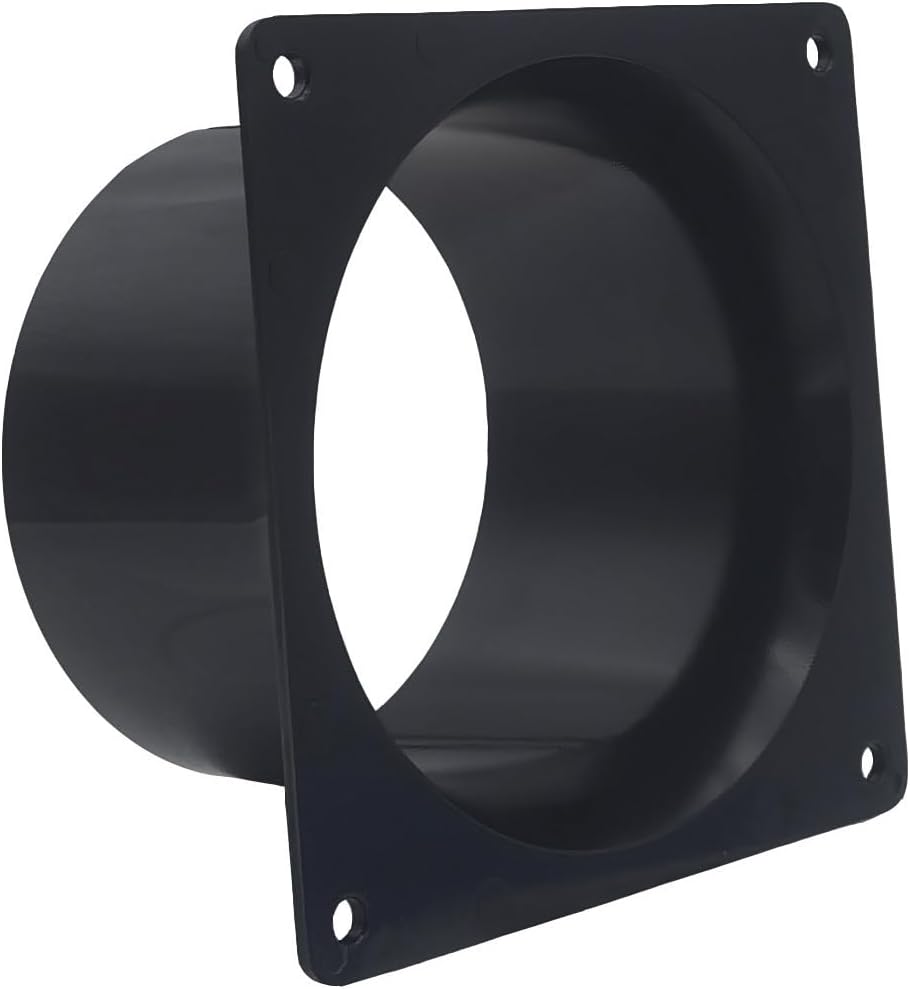 Brida conducto 5pulg ABS para secadora baño ventilador cocina