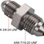 Adaptador embrague freno acero inox 3an a 4an