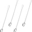 4 Cucharas Acero Inox 12pulg para Café Té Mezclar