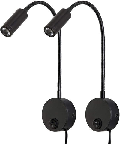 Lámpara pared LED 3W blanco cálido 3000K 2uds