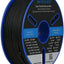 Carrete alambre silicona 250pies cobre estañado 12AWG negro