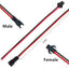 10 Pares Conectores JST SM 2pin 5.9pulg 22 AWG para LED Tira