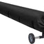 Carrete cubierta solar piscina correa ajustable 5.48m negro