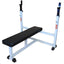 Banco plano olímpico 1000lb con soportes ajustables