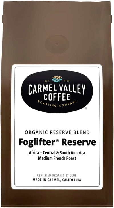 Café orgánico tostado medio oscuro grano entero 12oz