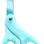 Tijeras acero inox 8pulg verde degradado agarre cómodo