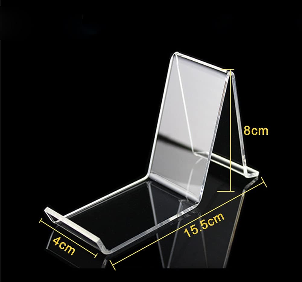 4 Uds Soporte tacón alto acrílico transparente