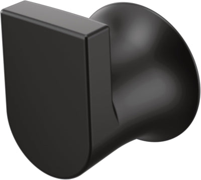 Gancho bata toalla negro mate cocina baño BH3803BL