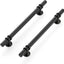 15 Tiradores cocina acero inox negro mate 22,2cm