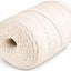 Cuerda macramé algodón para pared y plantas 0.079pulg x 328yardas