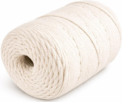 Cuerda macramé algodón para pared y plantas 0.12pulg