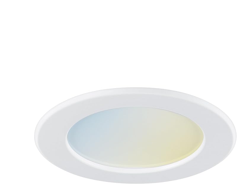 Foco LED Wi-Fi ajustable pack 6 blanco metal/plástico