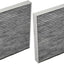 Filtro aire cabina 24211 pack 2
