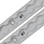 Sistema amarre riel L aluminio 4ft 2 Pzas