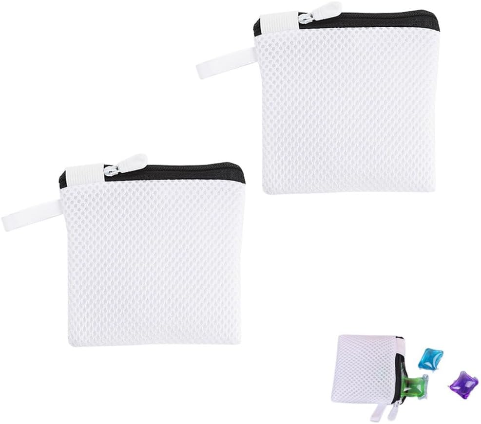 2 Pzas Bolsa Lavandería con Perlas Aroma Cremallera