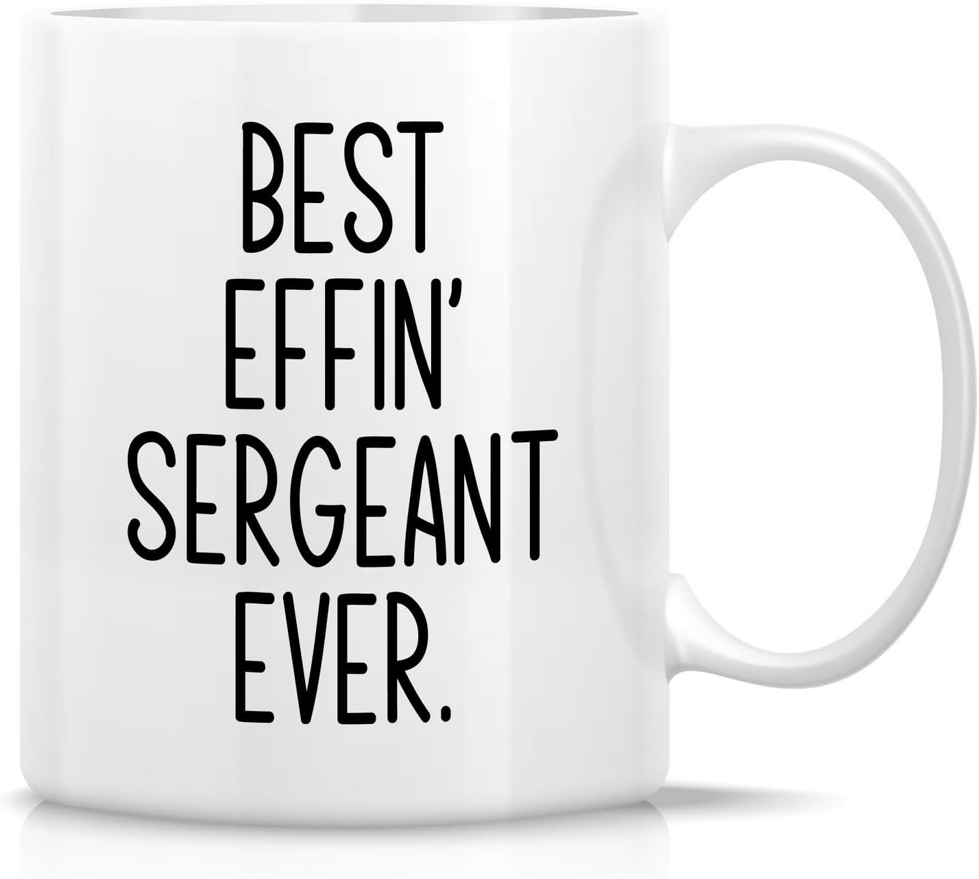 Taza cerámica 11oz para sargentos ejército regalo cumpleaños