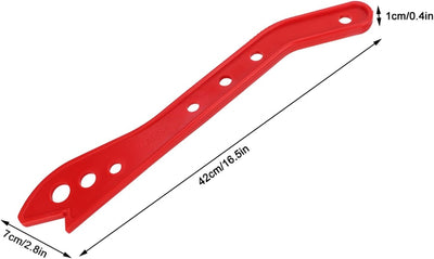 Barra empuje sierra mesa madera roja 16.5x2.8pulg