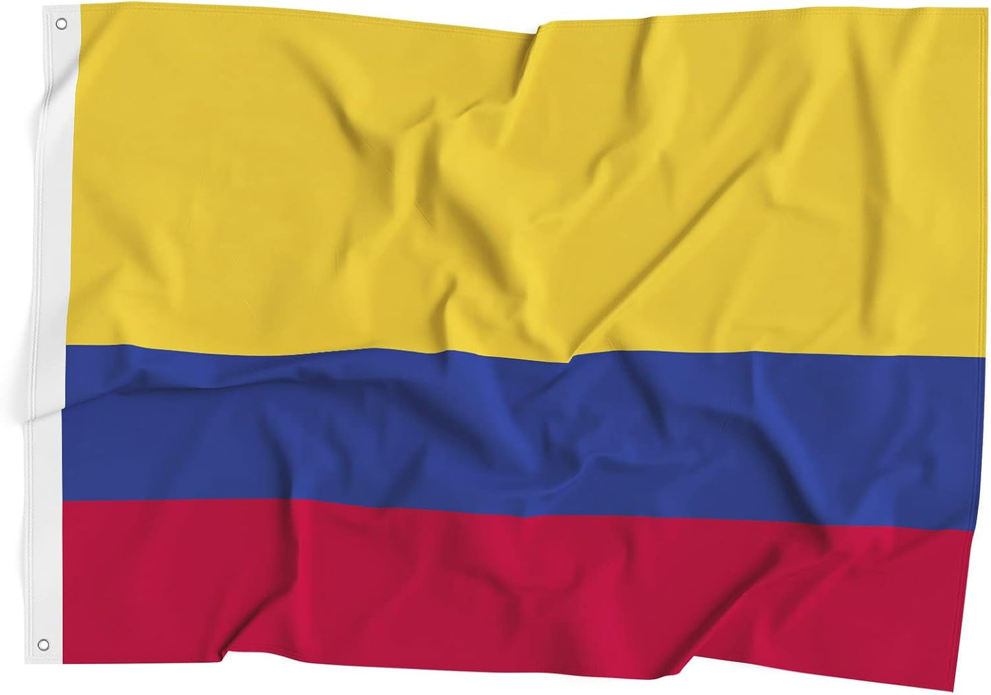 Bandera Colombia 3x5ft poliéster anti-decoloración