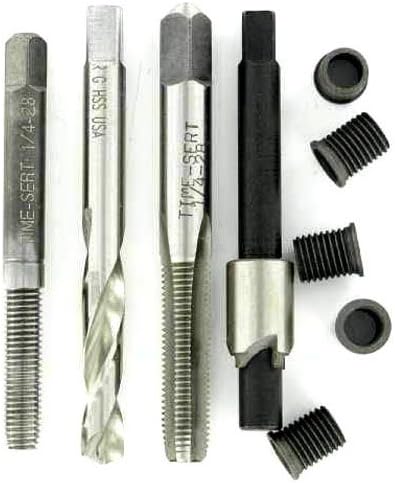 Kit inserción 1/4-28 pulg 5 insertos 0.380pulg