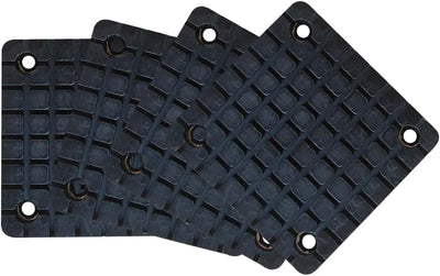 4 Pzas Almohadillas Cuadradas Goma Brazo Repuesto Bendpak