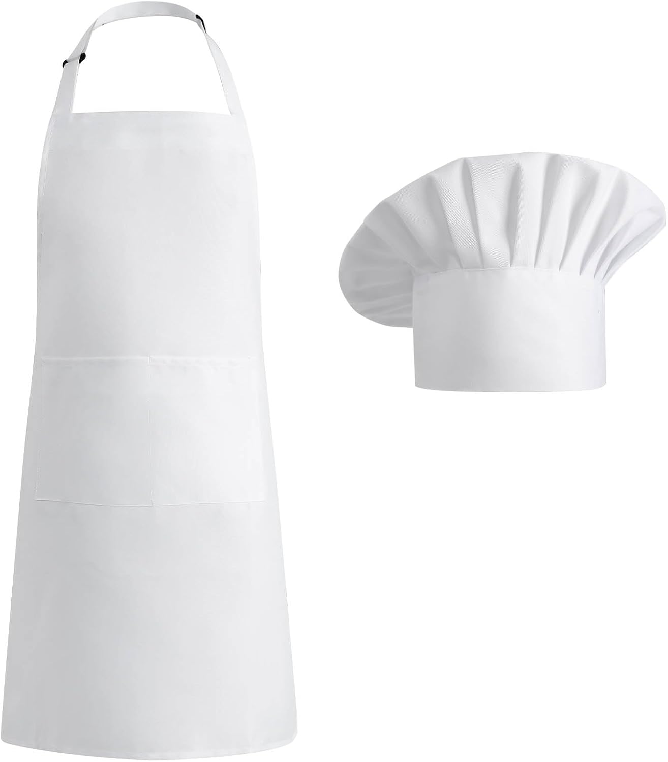 Delantal Chef Ajustable Blanco Accesorios Carnicero