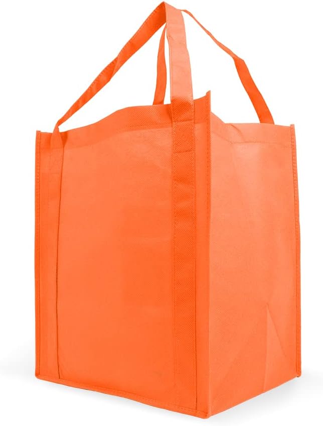 Bolsas compras reutilizables anchas 20pulg asa reforzada