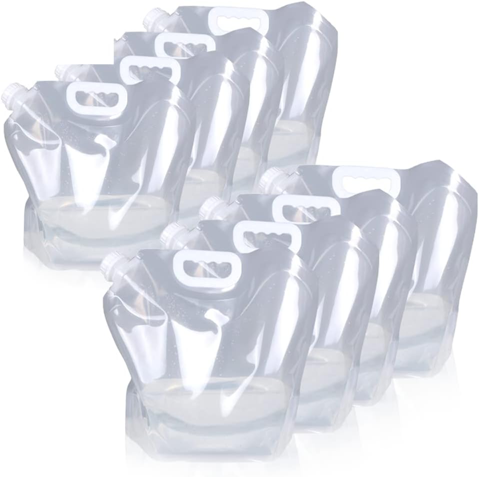 Bolsa plegable plástico alimenticio 2.6gal 8uds