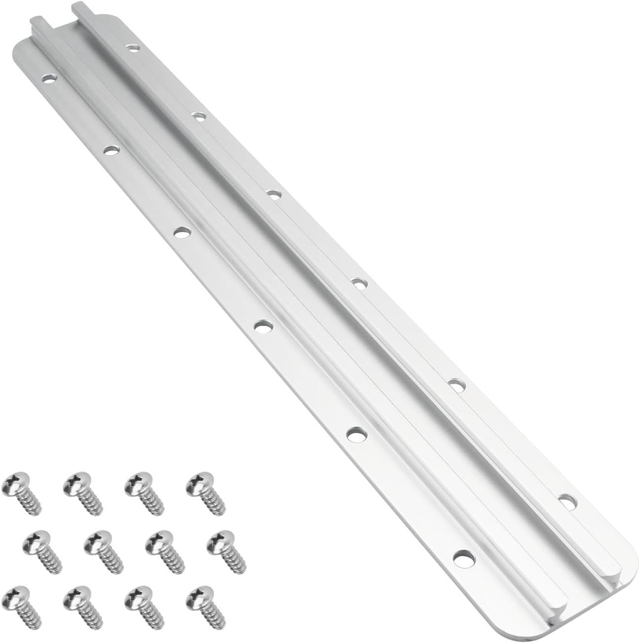 Pista de kayak aluminio riel para soporte caña pescar