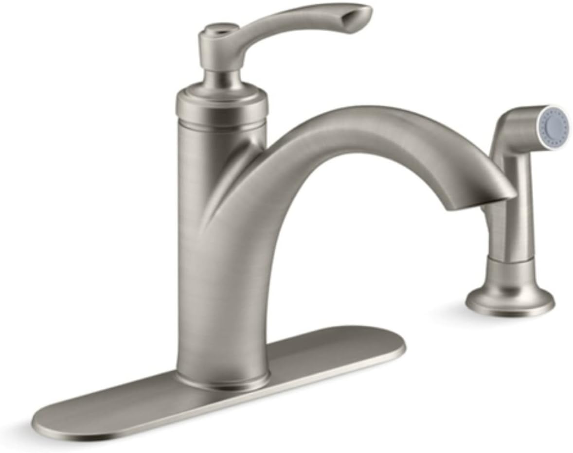 Grifo cocina acero inox con manguera
